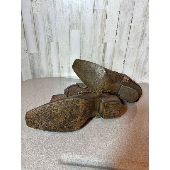 Womens Durango DRD0368 8" Crush Bootie - Bronzed Brown - Size 9M - Picture 5 of 11